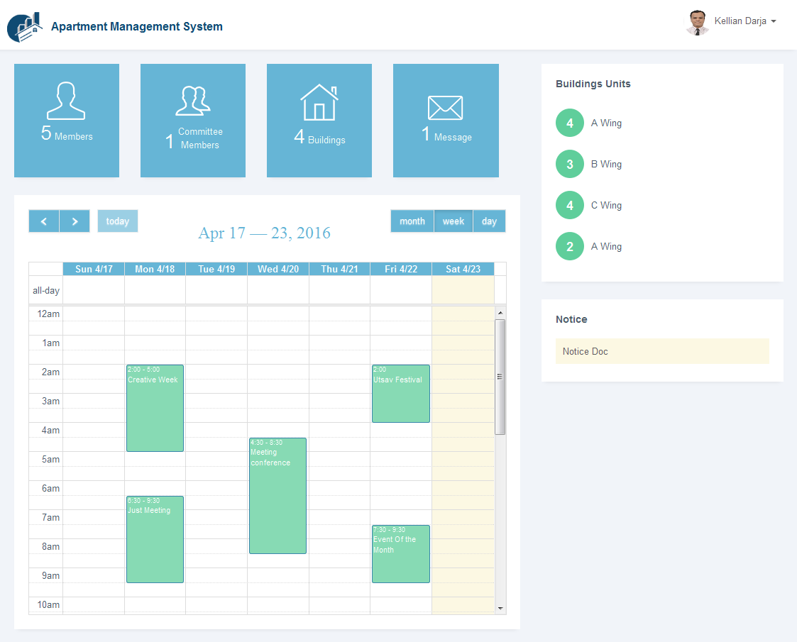 Apartment Management System | Das Infomedia